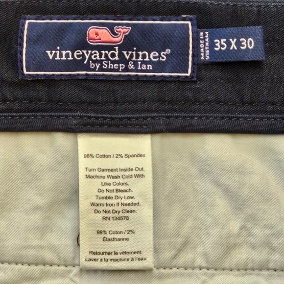 Vineyard Vines Slim Pants 35 / 30 - Picture 3 of 6